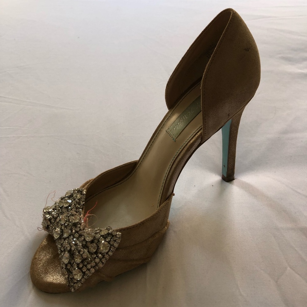 Sparkling heel by Betsy Johnson